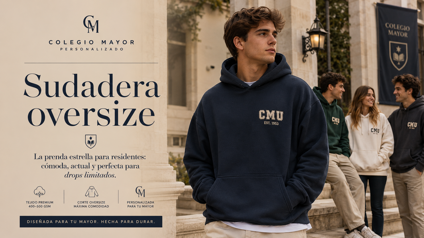 Sudaderas personalizadas Oversized